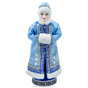 Фарфоровая кукла ручной работы "Снегурочка", фотография 0. Интернет-магазин ЛАВКА ПОДАРКОВ
