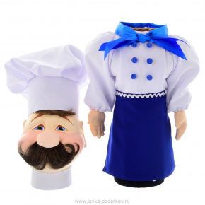 Кукла бар "Шеф-повар" (0,5 - 0,7 л.), фотография 0. Интернет-магазин ЛАВКА ПОДАРКОВ