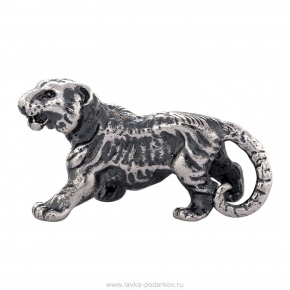 Статуэтка из серебра 925* "Тигр", фотография 0. Интернет-магазин ЛАВКА ПОДАРКОВ