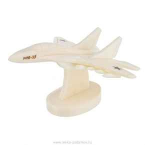 Скульптура из кости "Самолет МИГ-35", фотография 0. Интернет-магазин ЛАВКА ПОДАРКОВ