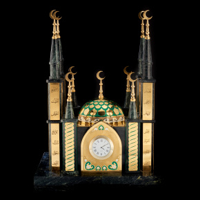 Часы из натурального камня "Мечеть" Златоуст, фотография 0. Интернет-магазин ЛАВКА ПОДАРКОВ
