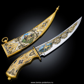 Нож сувенирный "Султан". Златоуст, фотография 0. Интернет-магазин ЛАВКА ПОДАРКОВ