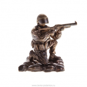 Бронзовая статуэтка "Спецназ", фотография 0. Интернет-магазин ЛАВКА ПОДАРКОВ