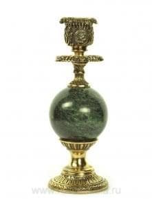 0012138 Бронза Подсвечник "Раздумье" (шарик) (2.11)