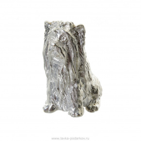 Сувенир наперсток Собака серебрение, фотография 0. Интернет-магазин ЛАВКА ПОДАРКОВ