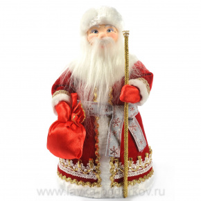 Кукла "Дед Мороз пухлик", фотография 0. Интернет-магазин ЛАВКА ПОДАРКОВ