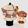 Сувенир кукла - бар "Мужик с лаптями", фотография 2. Интернет-магазин ЛАВКА ПОДАРКОВ