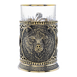 0072710/Э-М Подстаканник "МЕДВЕДЬ" 3D