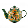 Чайник заварочный 0,5 л "Ландыши". Хохлома, фотография 5. Интернет-магазин ЛАВКА ПОДАРКОВ