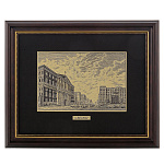 /25*32см Офорт черно-белый "МЭРИЯ МОСКВЫ"