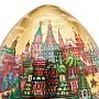 Пасхальное яйцо на подставке "Московские гуляния. Храм Василия Блаженного", фотография 6. Интернет-магазин ЛАВКА ПОДАРКОВ