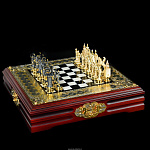 Шахматы "Наполеон" с фигурами в подарочной упаковке