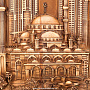 Панно из дерева "Мечеть Сердце Чечни" 86х63 см, фотография 3. Интернет-магазин ЛАВКА ПОДАРКОВ