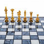 Шахматы с перламутром и янтарными фигурами 45х45 см, фотография 4. Интернет-магазин ЛАВКА ПОДАРКОВ