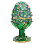 0035053/РС-0661 Традиции ФАБЕРЖЕ ЯЙЦО с сюрпризом "ЯБЛОНЕВЫЙ ЦВЕТ"