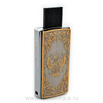 25014/8гб-16ГБ Златоуст ФЛЕШКА в ассортименте 8ГБ, в П/У (герб РФ, Георгий Победоносец)