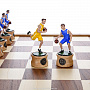 Шахматы деревянные с металлическими фигурами "Баскетбол" 47х47 см, фотография 4. Интернет-магазин ЛАВКА ПОДАРКОВ