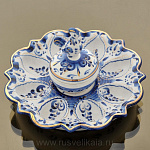 /коб Гжель Пасхальница "Петушок"