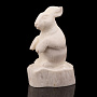 Статуэтка из кости "Кролик на пенечке", фотография 7. Интернет-магазин ЛАВКА ПОДАРКОВ