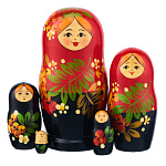 Матрешка "Ягоды" 5 мест