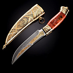 0039597 Златоуст  Оружие сувенирное НОЖ "ТИГР" в П/У