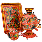 0021014 Самовар электрический "ЯГОДЫ"5 л