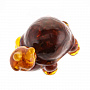 Статуэтка из янтаря "Черепаха", фотография 5. Интернет-магазин ЛАВКА ПОДАРКОВ