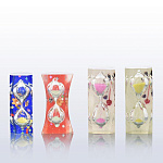 0017592/гелевые Сувенир "ВОДЯНЫЕ ЧАСЫ" ДВА ЦВЕТА (ГЕЛЕВЫЕ)