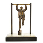 0034724 Бронза Миниатюра "Чиновник" литье