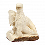 Скульптура из бивня мамонта "Бой динозавров", фотография 4. Интернет-магазин ЛАВКА ПОДАРКОВ