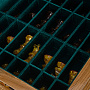 Шахматный ларец с инкрустацией и фигурами из янтаря 50х50 см, фотография 8. Интернет-магазин ЛАВКА ПОДАРКОВ