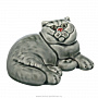 Статуэтка "Серый персидский кот", фотография 2. Интернет-магазин ЛАВКА ПОДАРКОВ