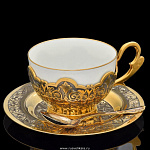 11158 Златоуст Чайная пара "Изящность" в П/У