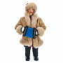 Коллекционная кукла ручной работы "Иван в полушубке", фотография 4. Интернет-магазин ЛАВКА ПОДАРКОВ