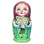 Матрешка "Ромашки" 5 мест, фотография 2. Интернет-магазин ЛАВКА ПОДАРКОВ