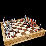 Шахматы деревянные "Ледовое побоище" 