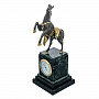 Часы настольные из бронзы и камня "Конь", фотография 4. Интернет-магазин ЛАВКА ПОДАРКОВ