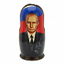 Матрешка "Вожди и политики" 5 мест, фотография 1. Интернет-магазин ЛАВКА ПОДАРКОВ