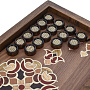 Нарды-шашки деревянные маркетри "Альтаир" 49х25 см, фотография 4. Интернет-магазин ЛАВКА ПОДАРКОВ