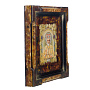 Икона янтарная "Николай Чудотворец" 24х26 см, фотография 5. Интернет-магазин ЛАВКА ПОДАРКОВ
