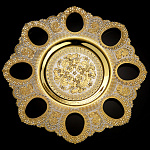 0012232 Златоуст Блюдо 240 "Пасхальное" ZB-20531 В П/У