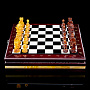 Шахматы в ларце с янтарными фигурами "Янтарный Кенигсберг", фотография 4. Интернет-магазин ЛАВКА ПОДАРКОВ