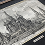 Офорт черно-белый "Покровский собор" 41х54 см, фотография 2. Интернет-магазин ЛАВКА ПОДАРКОВ