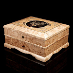 0039413/370*305*160мм Кар.береза НАБОР ДЛЯ ЧИСТКИ РУЖЕЙ "ВОЛК" в коробе