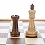 Шахматный ларец с деревянными фигурами 33х33 см, фотография 5. Интернет-магазин ЛАВКА ПОДАРКОВ