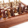Шахматы из камня в ларце 32*32 см "Европейские", фотография 5. Интернет-магазин ЛАВКА ПОДАРКОВ