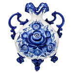 0017336/коб Гжель Ваза "Фея" (СТС)