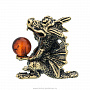 Статуэтка с янтарем "Дракон с подарком", фотография 5. Интернет-магазин ЛАВКА ПОДАРКОВ