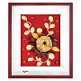 Настольное янтарное панно "Цветы" 29х24 см, фотография 1. Интернет-магазин ЛАВКА ПОДАРКОВ