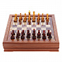 Шахматы с полем из камня и фигурами из янтаря 34х34 см, фотография 9. Интернет-магазин ЛАВКА ПОДАРКОВ